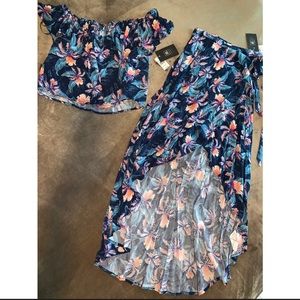 Rip Curl Tropic Tribe Croptop & Wrap Skirt